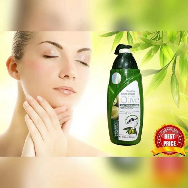 Skin Care Olive Whitening and Moisturizing Lotion 200ml - Image 2