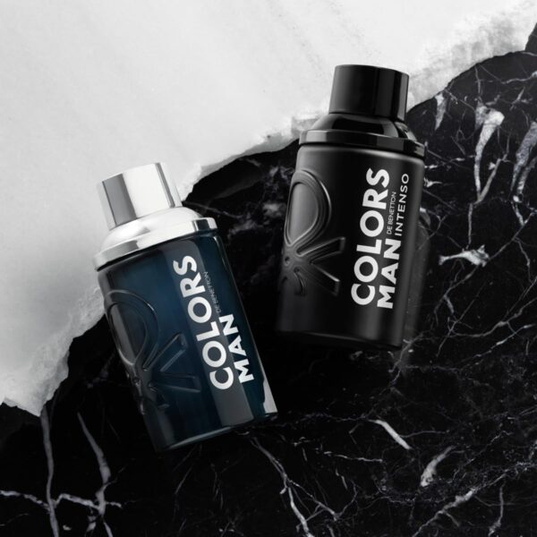UNITED COLORS OF BENETTON Benetton Colors Black Intense Men 3.4 Oz EDP 100ML: - Image 3