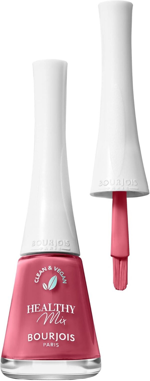 Bourjois Healthy Mix Vegan Nail Polish 200 once & flo-ral, 12ML. - Image 2