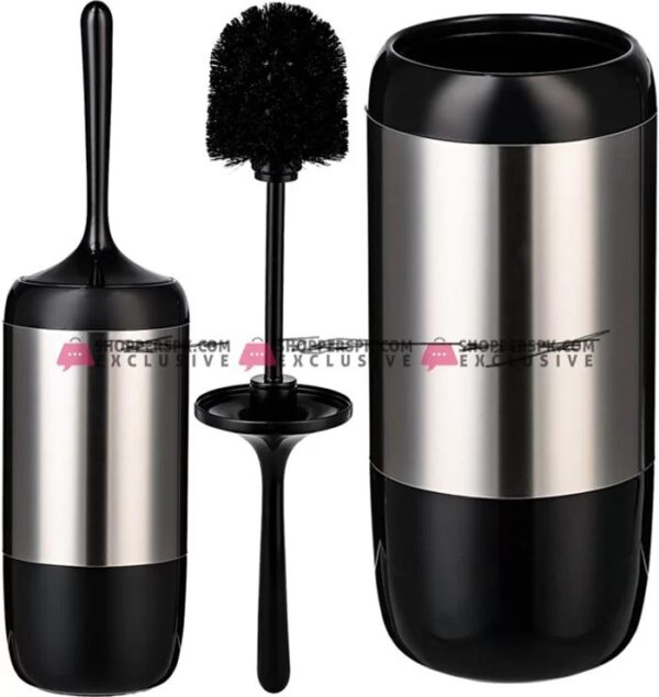 Primanova Lima Toilet Brush Holder Turkey Made (E07-06 Black),(E07-07 Grey),(E07-10 Brown): - Image 2