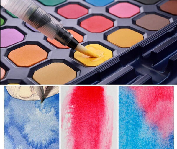 Giorgione Solid Watercolor Paint Cakes Set of 24. - Image 4