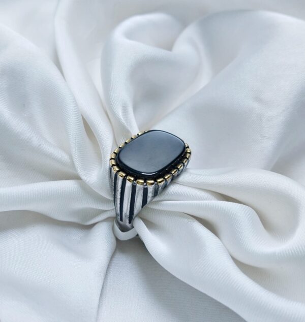 Stainless steel Simple Exquisite Fashion Ring For Him - Image 4