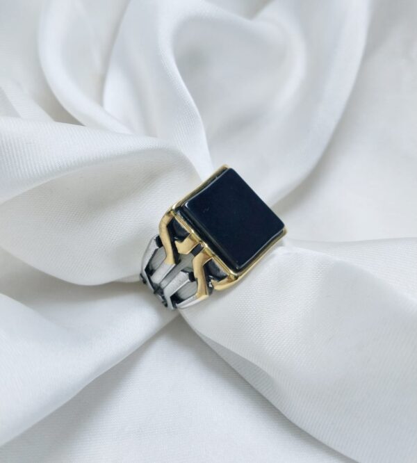 Stainless steel Simple Exquisite Fashion Ring For Him - Image 5