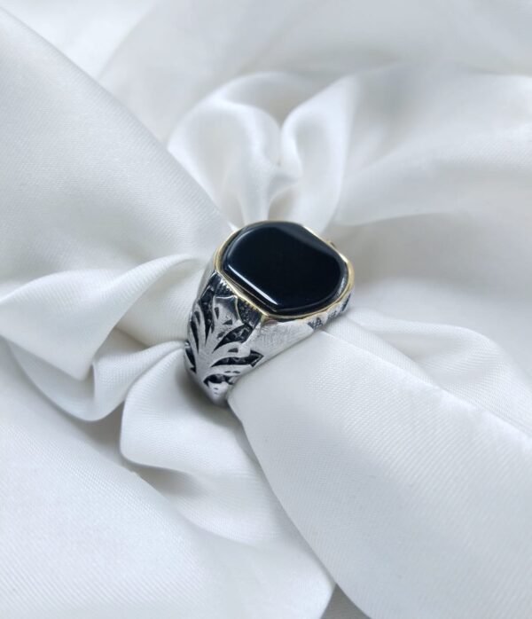 Stainless steel Simple Exquisite Fashion Ring For Him - Image 2