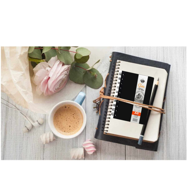 Superb Board Journal Hard Binding Spiral Sketchbook A5. - Image 3