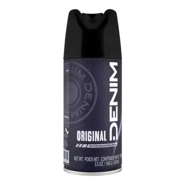 Denim Original 24H Deodorant Body Spray 150 ML.
