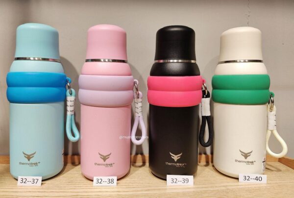 Smart Grip Bottle Vacuum Insulated Stainless Steel Bottle – 800 ml (2 Colors)(Item Code:32-37,Blue),(Item Code:32-38,Pink),(Item Code:32-39,Black),(Item Code:32-40,Skin):