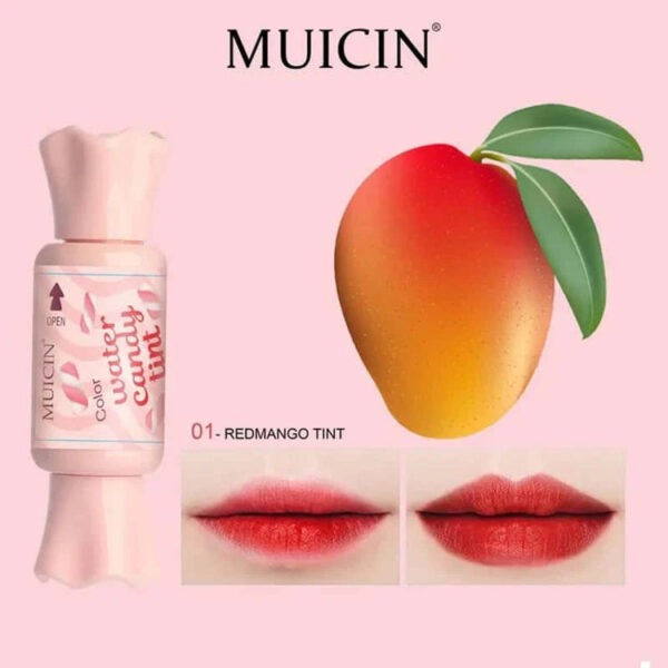 MUICIN Lip and Cheek Water Candy Fruit Tints.