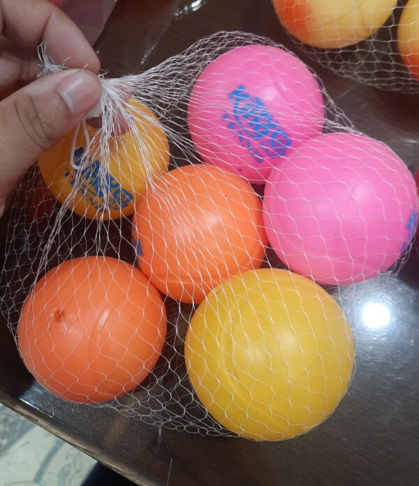Light PVC Small Football Kid Party Toy king tennis (multicolor ) 12