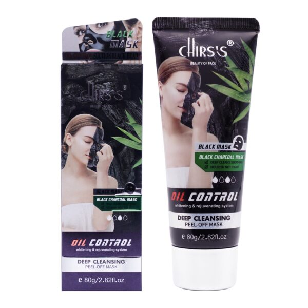 Chirs's Black Charcoal Deep Cleansing Peel-Off Mask 80 g.