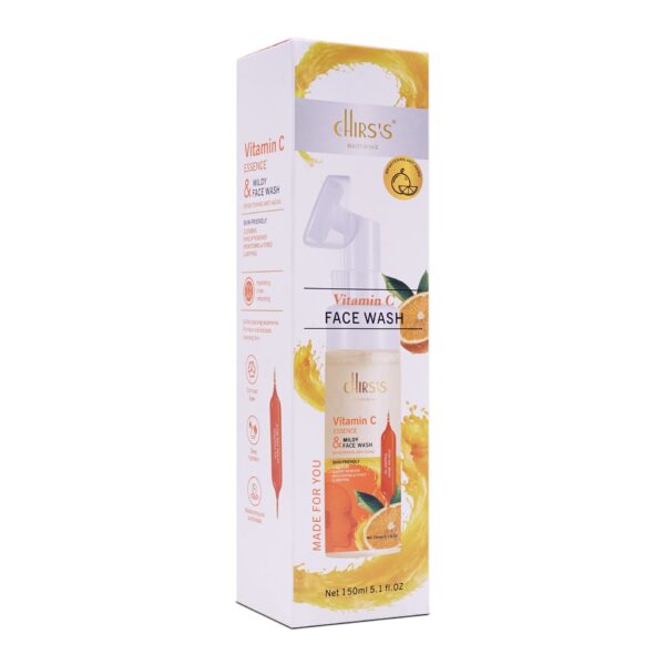 Chirs's Vitamin C Face Wash, Brightening And Anti Aging Cleansing Mouse, 150 ML. - Image 5