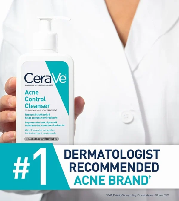 CeraVe Acne Control Cleanser 236 ML: - Image 7