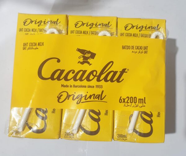 Cacaolat Rich Chocolate Protein Drink, Original Cold Coffee, Tetra Pack, 200 ml.
