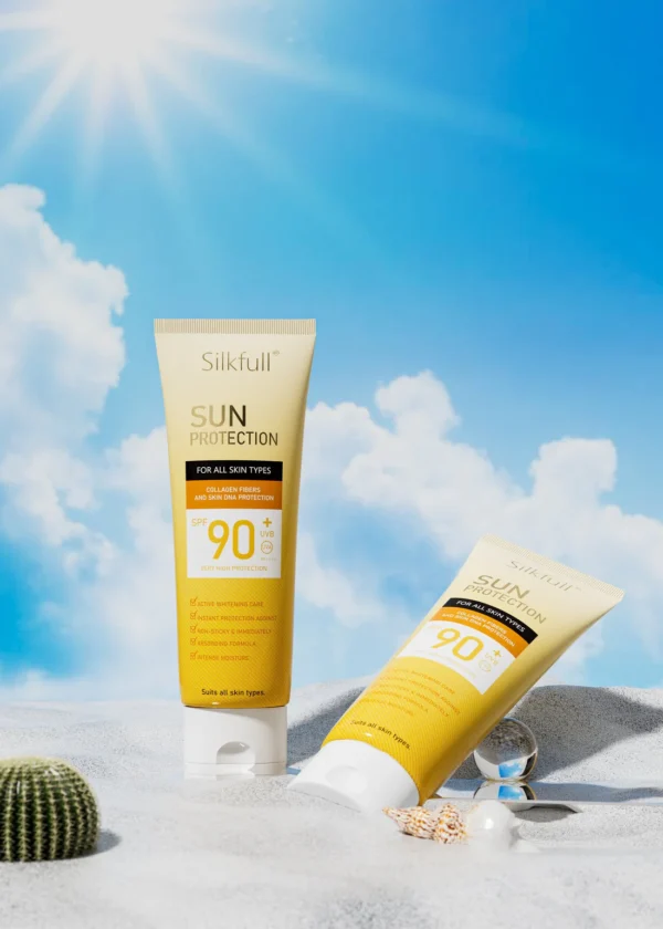 Silkfull Sunscreen Cream 90+ PA+++. - Image 2