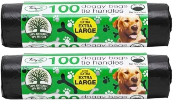 Tidyz Dogs Poop Bags 50 pcs Extra Lage And 100 Pcs. - Image 3