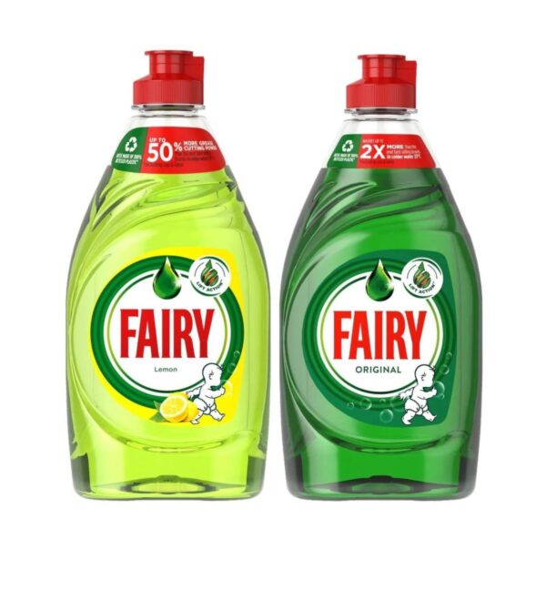 Fairy Washing Up Liquid Original, Lemon And Citrus Scent, 650 ml.