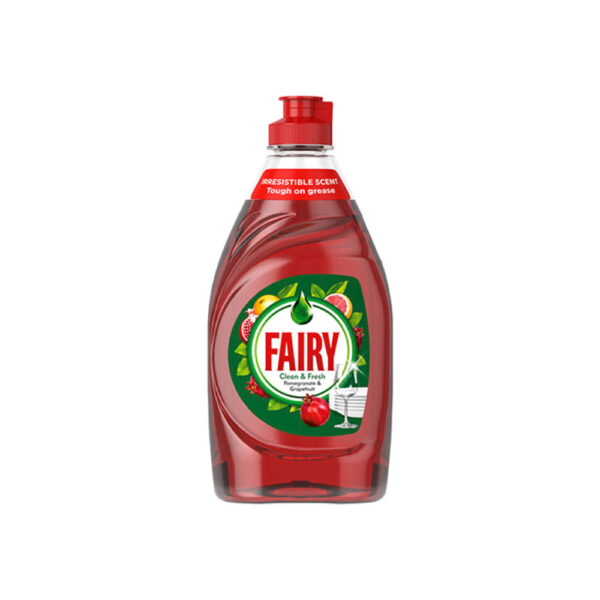 Fairy Washing Up Liquid Original And Pomegranate & Grapefruit Scent, 320 ml.