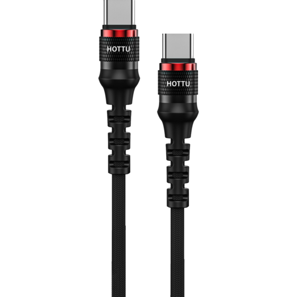 Hottu PD Cable CTC05, Type C To Type C Cable, Fast Charging Cable.