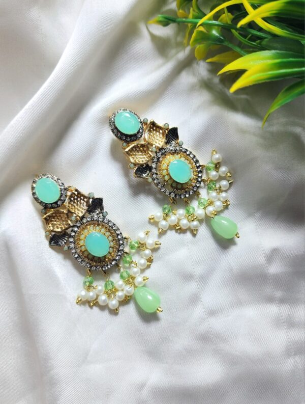 Casting Made Earrings Exclusive By Unique Fancy Jewellery. - Image 3