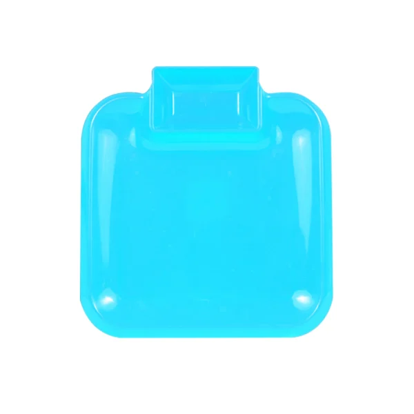 Square Snack Plate Snack Serving Tray, Chips, Cookies, Biscuits Tray, Spaghetti, Noodles(Pack Of 2) - Image 3