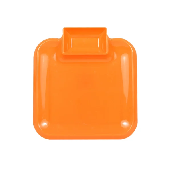 Square Snack Plate Snack Serving Tray, Chips, Cookies, Biscuits Tray, Spaghetti, Noodles(Pack Of 2) - Image 6