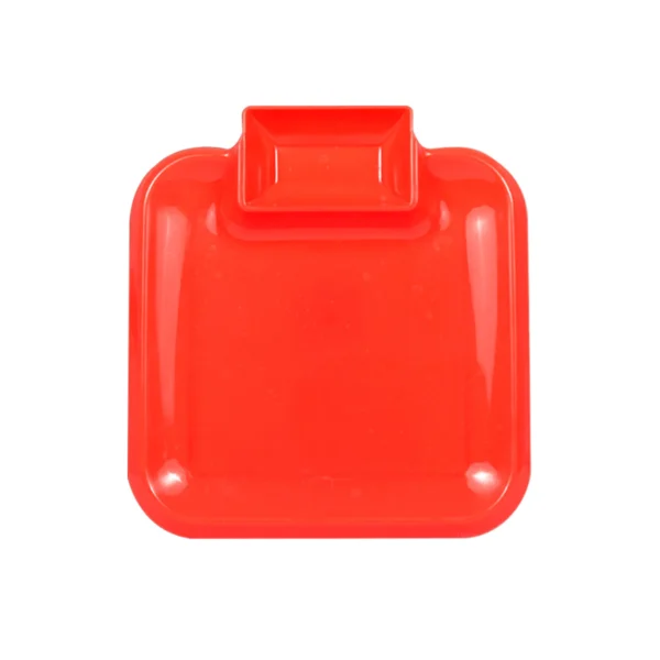 Square Snack Plate Snack Serving Tray, Chips, Cookies, Biscuits Tray, Spaghetti, Noodles(Pack Of 2) - Image 7