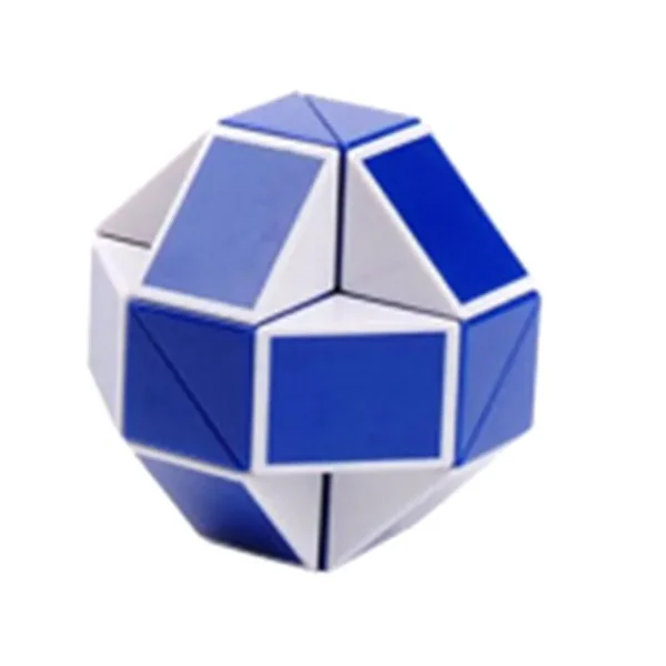 Snake Speed Cube, Puzzle Fidget Cube Toy Twisty Puzzle Twist Magic Ruler Cube Gifts - Image 2