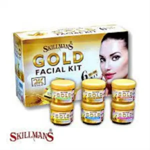 SkillMans 6 in 1, 24 K Gold Facial Kit.