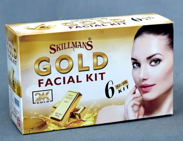 SkillMans 6 in 1, 24 K Gold Facial Kit. - Image 2