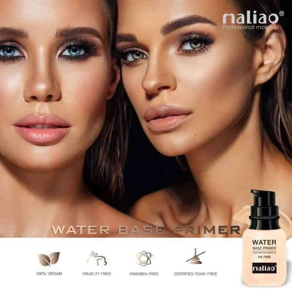 Maliao Powder-Less Liquid Oil-Free Water Base Primer Lasting No-Makeup Effect - Image 2