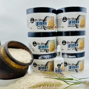 Dr Shazil Rice Facial 300 g, Revitalize your skin with Rice Extract.