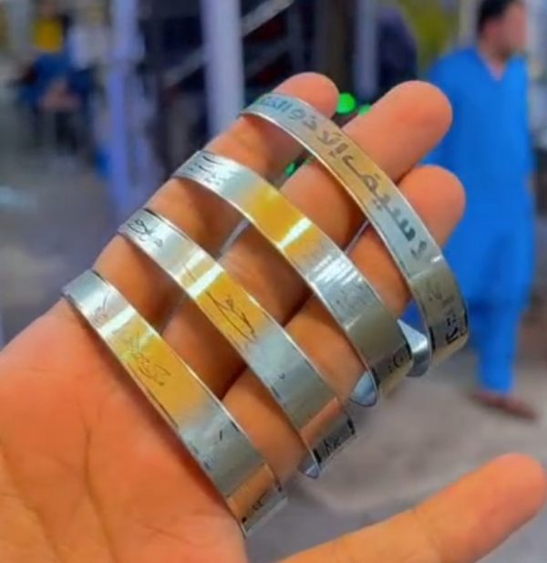 Premium quality Silver Bracelet, Cuff Bangle For Men And Women. - Image 6