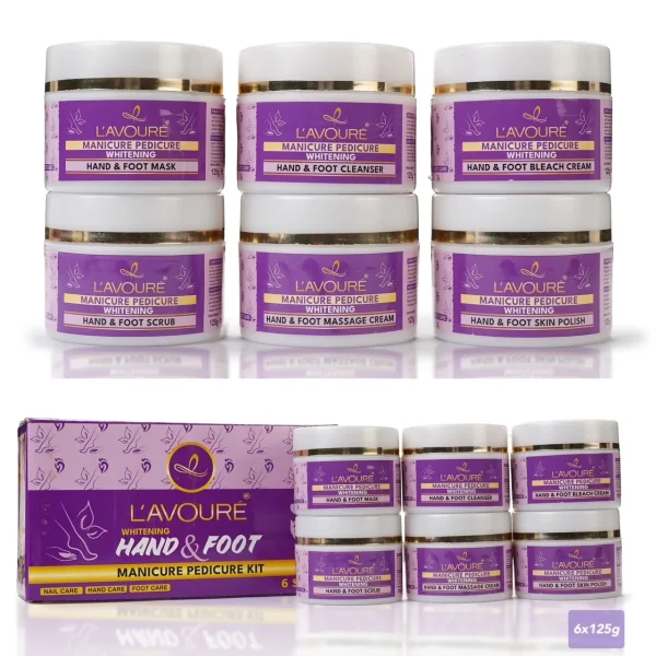Lavoure Manicure Pedicure Whitening Kit 125 g.