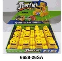 Light gear double inertia engineering vehicle 6688-26SA
