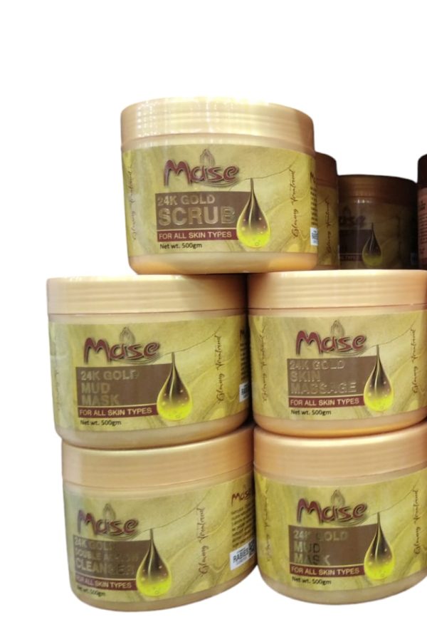 Mase 24k Gold Facial Kit Home & Salon 500ml