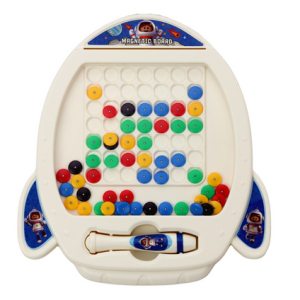 Space Rocket Magnetic Drawing Board For Kids: