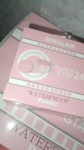 SHE GLAM SUPER STAY 24H WATER PROOF POWDER