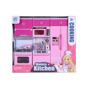 Modern Kitchen Play Set For kids Girls.