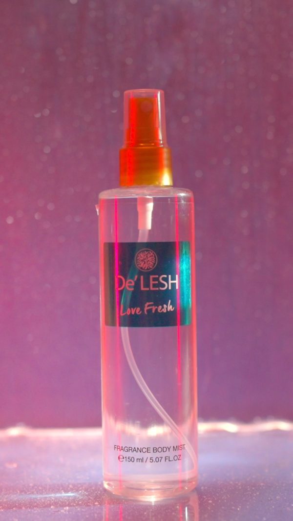 Delesh Body Mist Lovely Petals And Love Fresh Fragrance, For Women. - Image 2
