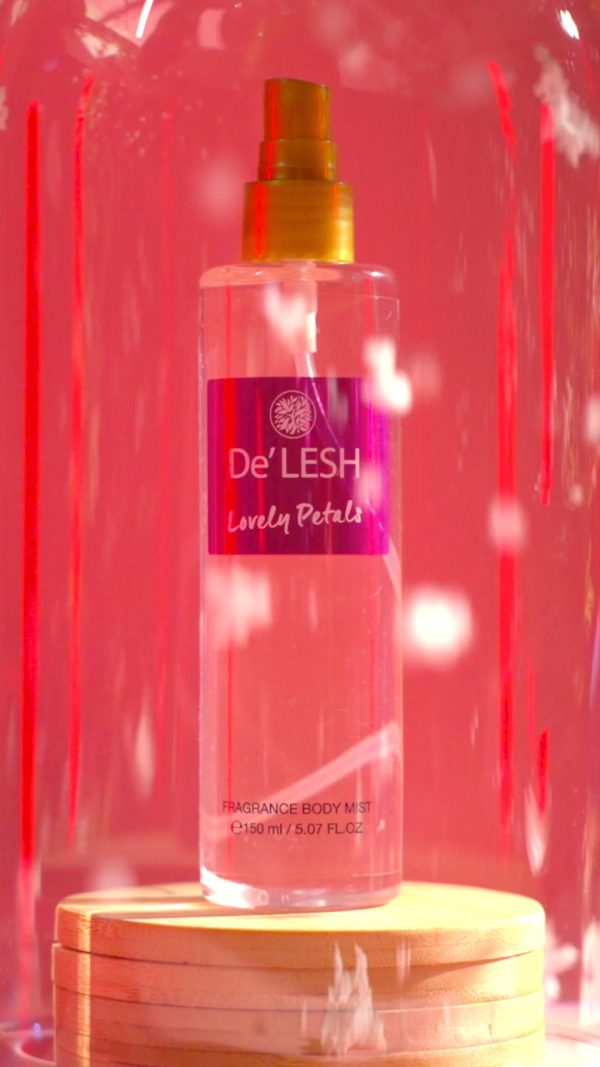 Delesh Body Mist Lovely Petals And Love Fresh Fragrance, For Women. - Image 4