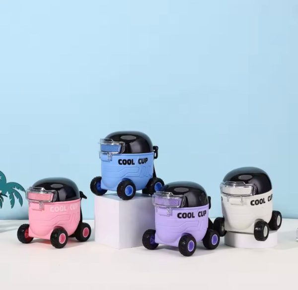 Mars Shaped Cool Car Straw Water Bottle For Children. - Image 7
