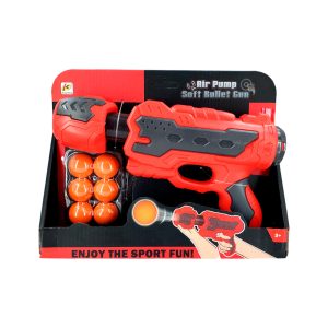 Air Pump Soft Bullet Gun Toy For Kids: