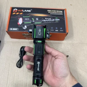 Ruilang Rechargeable Torch, Car Rescue Torch with Hammer, Window Glass and Seat Belt Cutter For Camping And Household, RL-SX827.