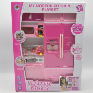 Battery Operated Modern Kitchen Set with Lights And Sound For kids.