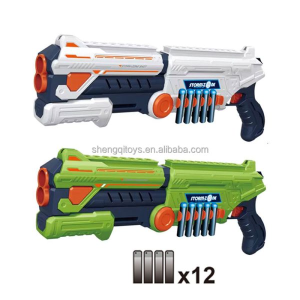 Safety Shooting Games Kids Soft Bullet Gun Airsoft EVA Soft Foam Bullets Gun Shooting Training Gun - Image 2