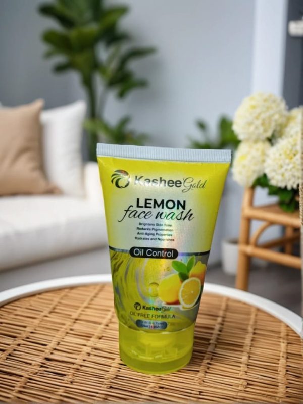 Kashee Gold Oil Control Lemon Face Wash 120 ml.
