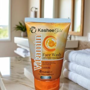 Kashee Gold Vitamin C Face Wah, Oil Free Formula, 120 ml.