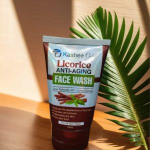 Kashee Gold Licorice Anti Aging Face Wash 120 ml.