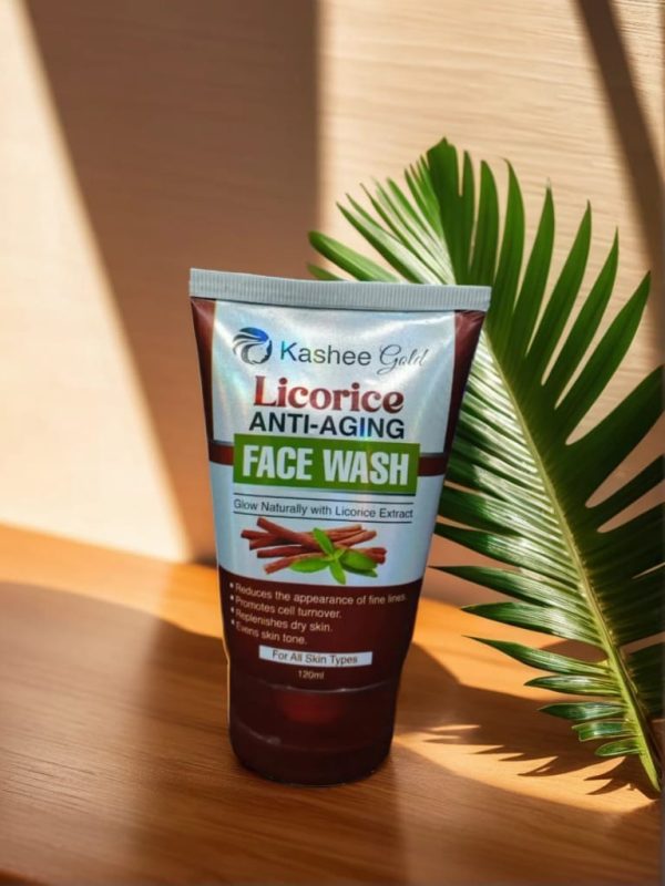 Kashee Gold Licorice Anti Aging Face Wash 120 ml.