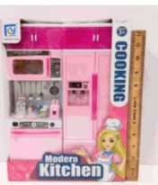 Modern Kitchen Play Set For kids Girls.